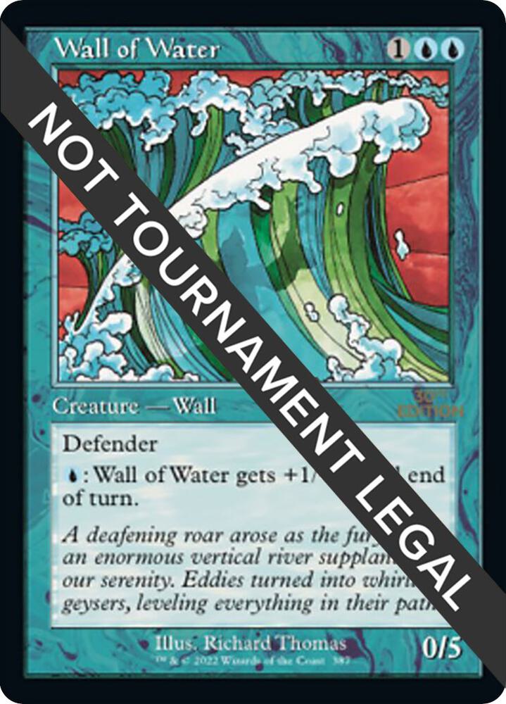 Wall of Water (Retro) [30th Anniversary Edition]