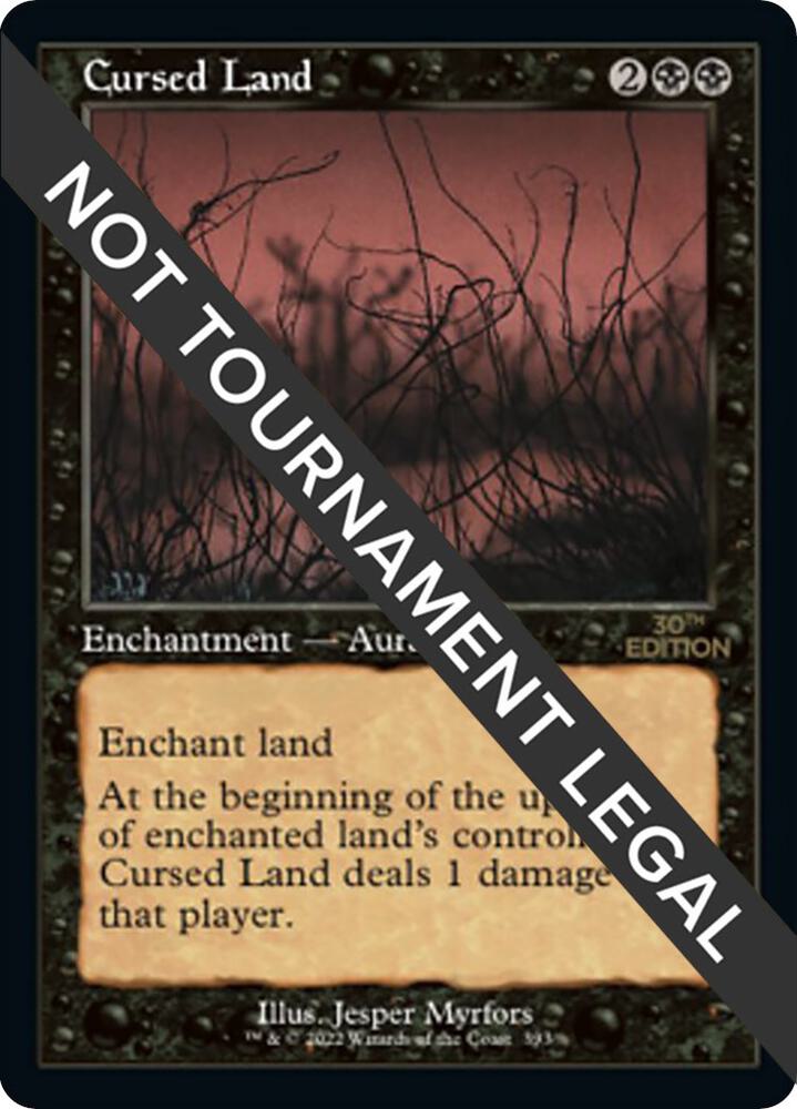 Cursed Land (Retro) [30th Anniversary Edition]