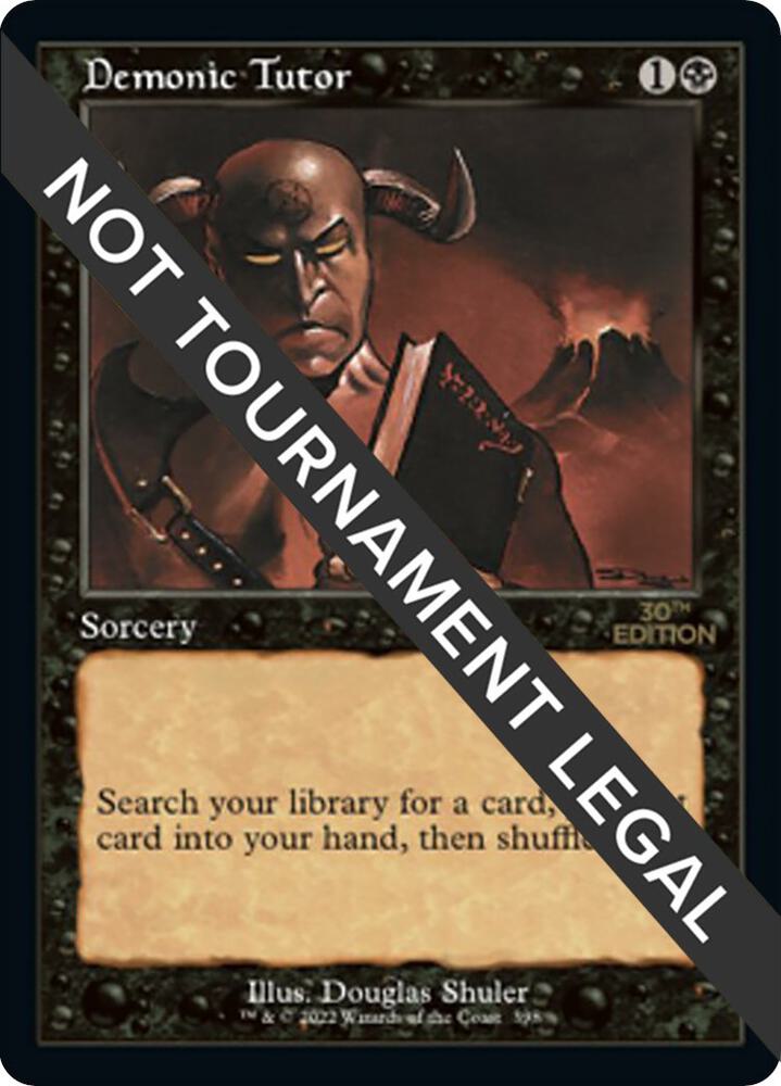Demonic Tutor (Retro) [30th Anniversary Edition]