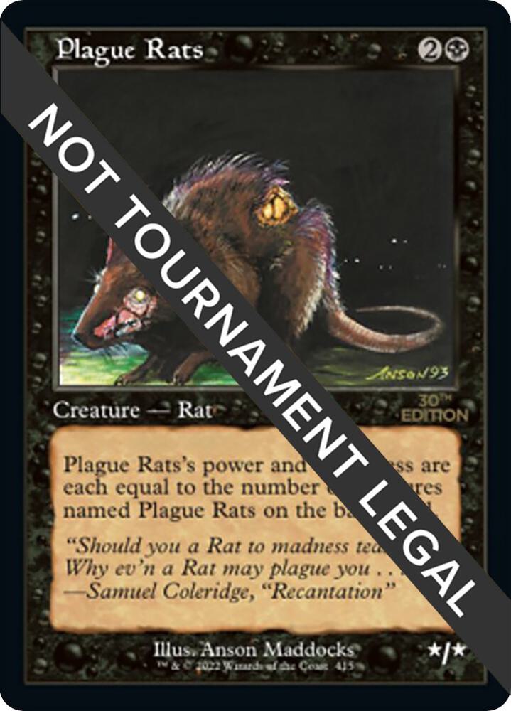 Plague Rats (Retro) [30th Anniversary Edition]