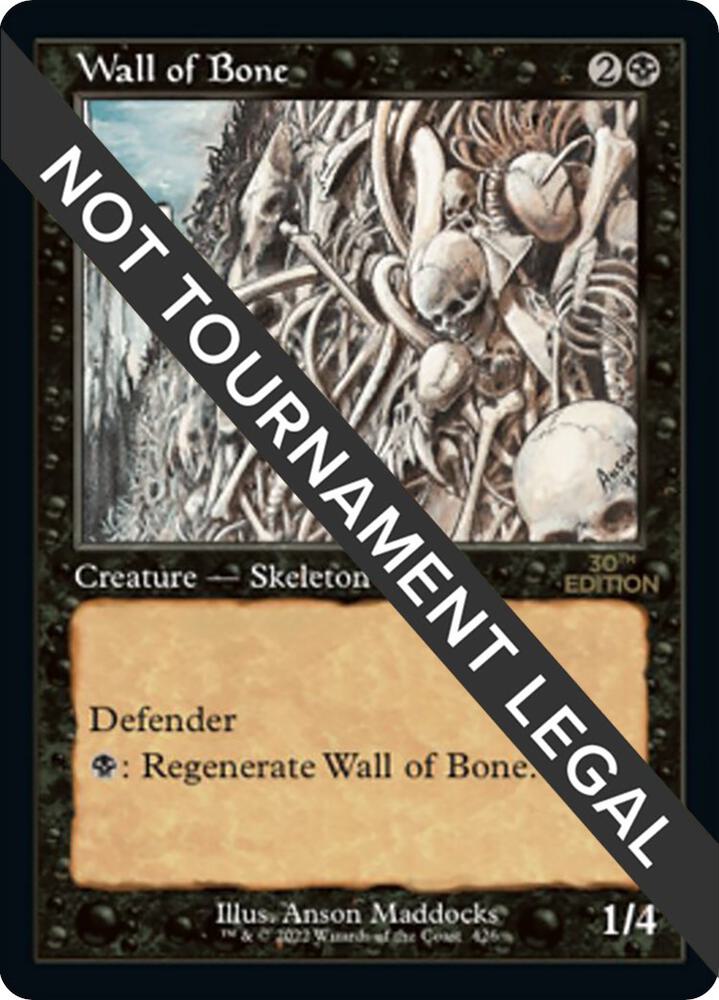 Wall of Bone (Retro) [30th Anniversary Edition]