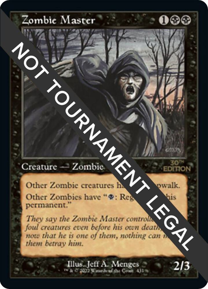 Zombie Master (Retro) [30th Anniversary Edition]