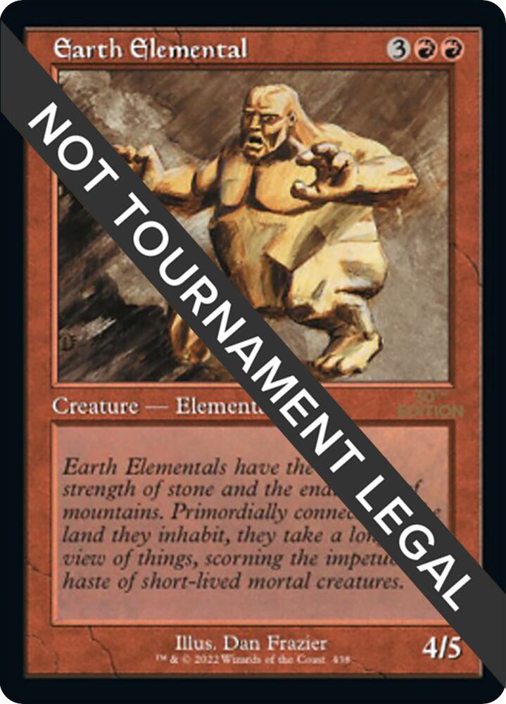 Earth Elemental (Retro) [30th Anniversary Edition]