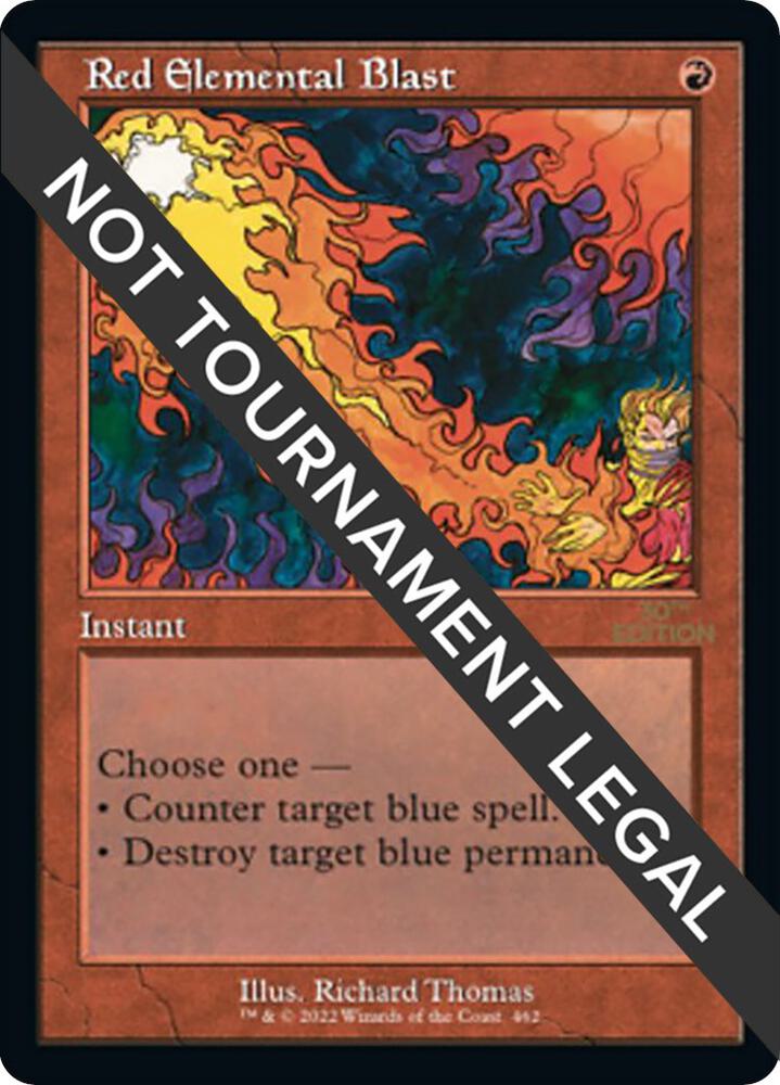 Red Elemental Blast (Retro) [30th Anniversary Edition]