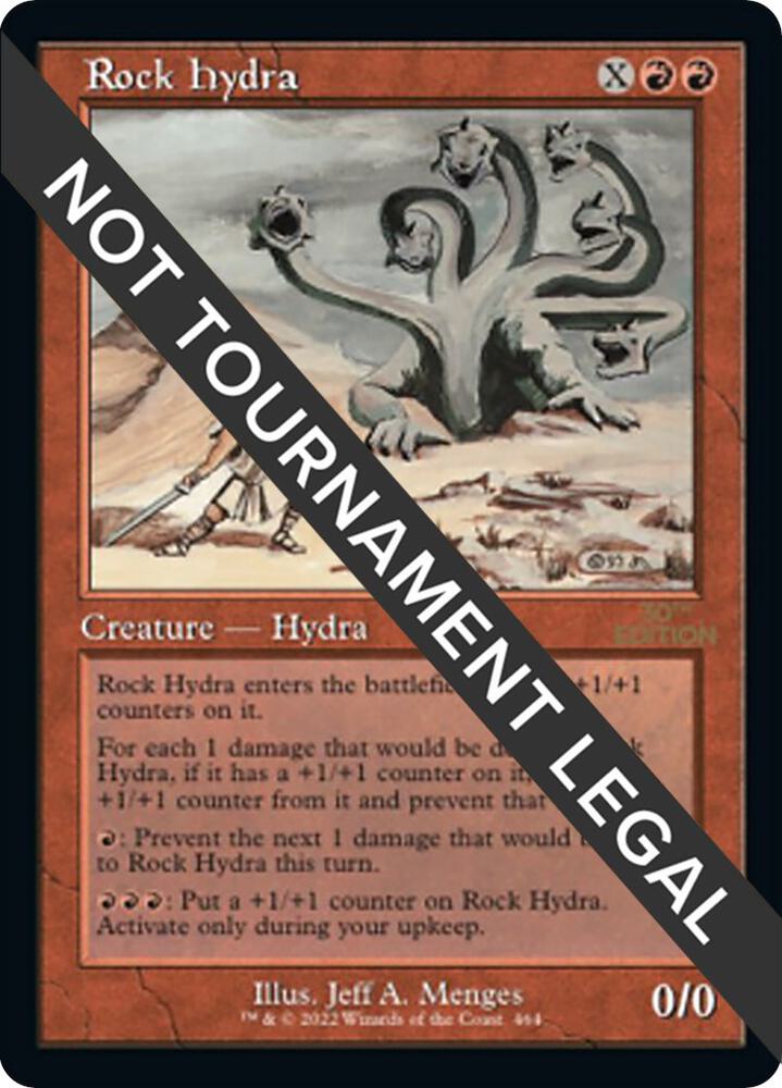 Rock Hydra (Retro) [30th Anniversary Edition]