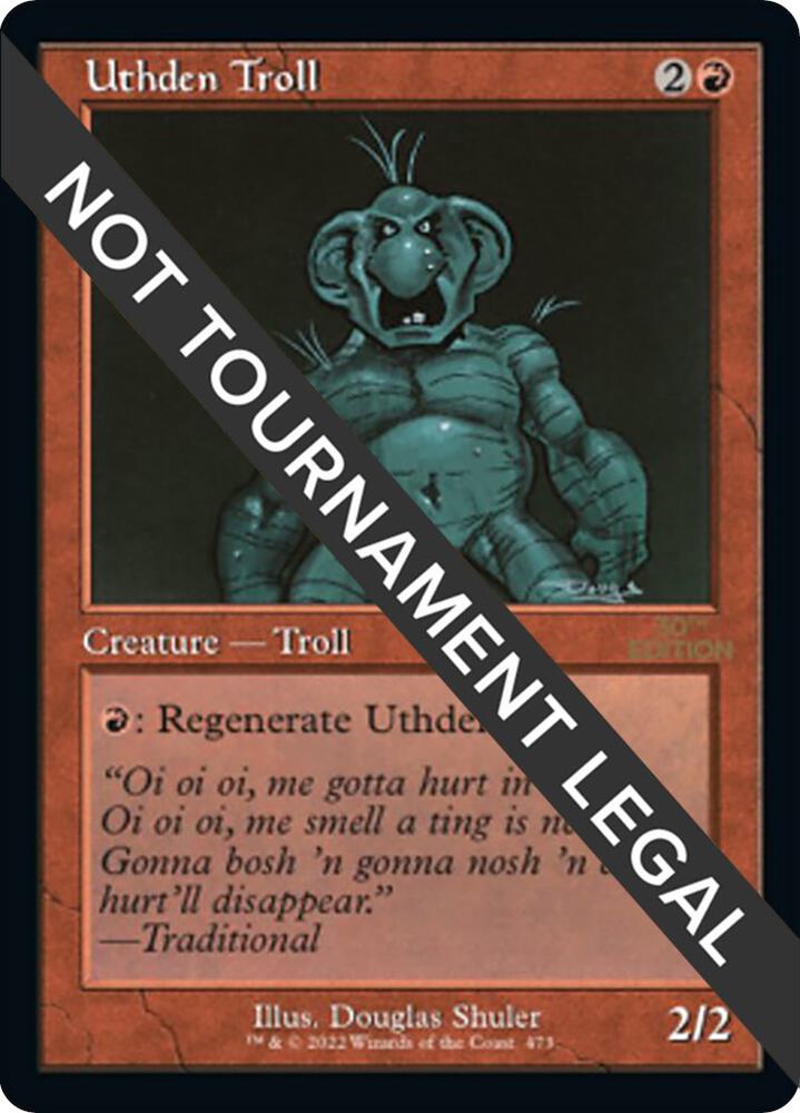 Uthden Troll (Retro) [30th Anniversary Edition]