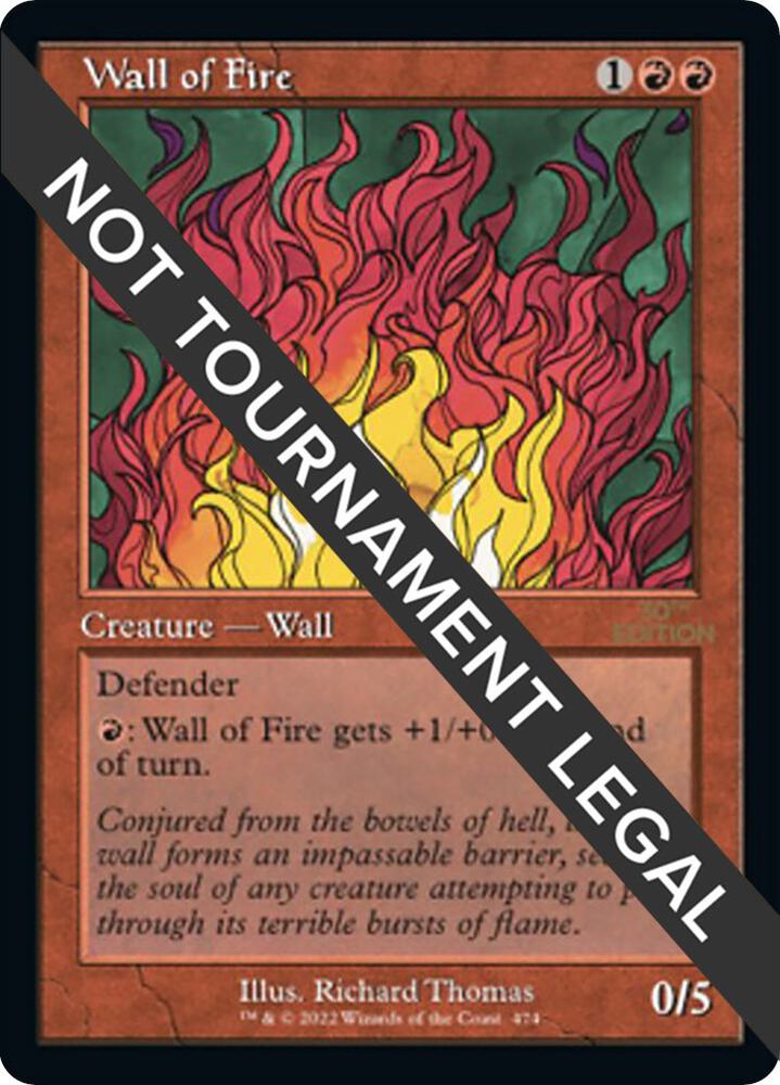 Wall of Fire (Retro) [30th Anniversary Edition]