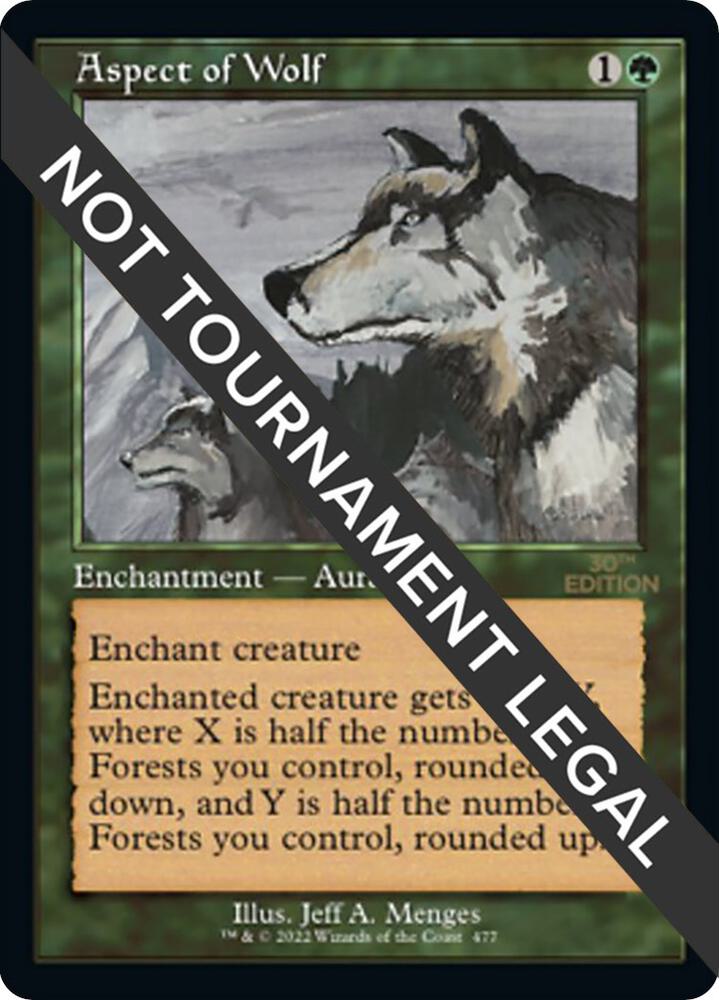 Aspect of Wolf (Retro) [30th Anniversary Edition]