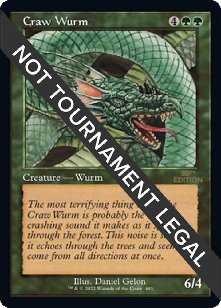Craw Wurm (Retro) [30th Anniversary Edition]