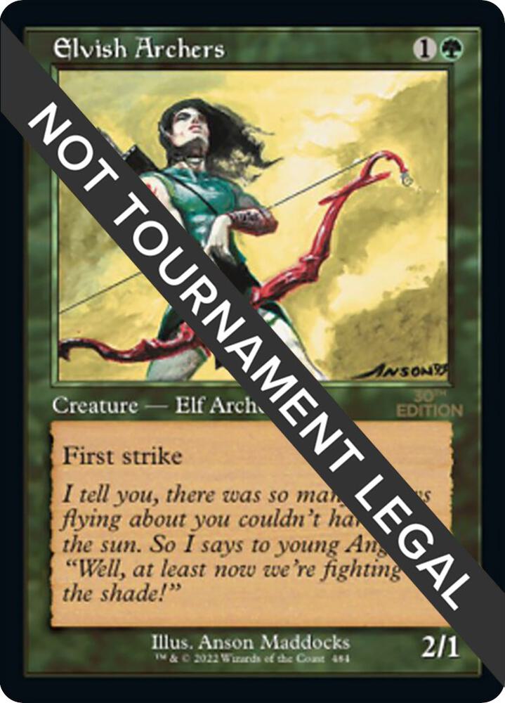 Elvish Archers (Retro) [30th Anniversary Edition]