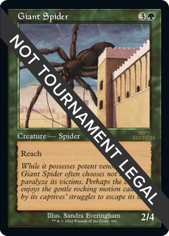 Giant Spider (Retro) [30th Anniversary Edition]