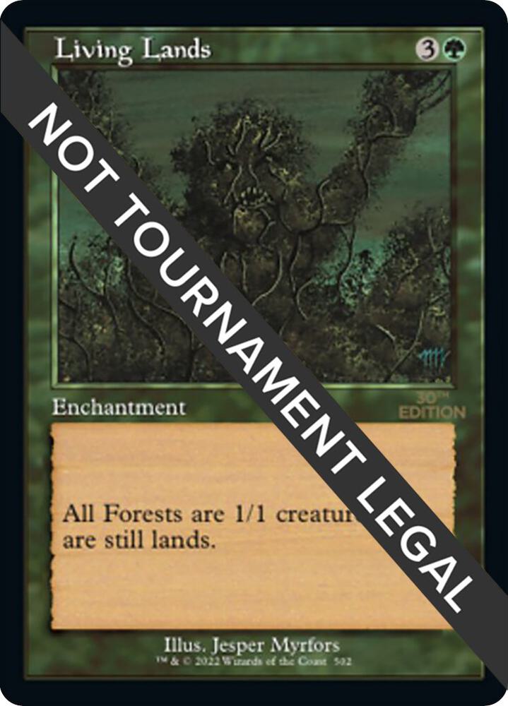 Living Lands (Retro) [30th Anniversary Edition]