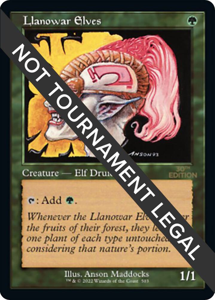 Llanowar Elves (Retro) [30th Anniversary Edition]