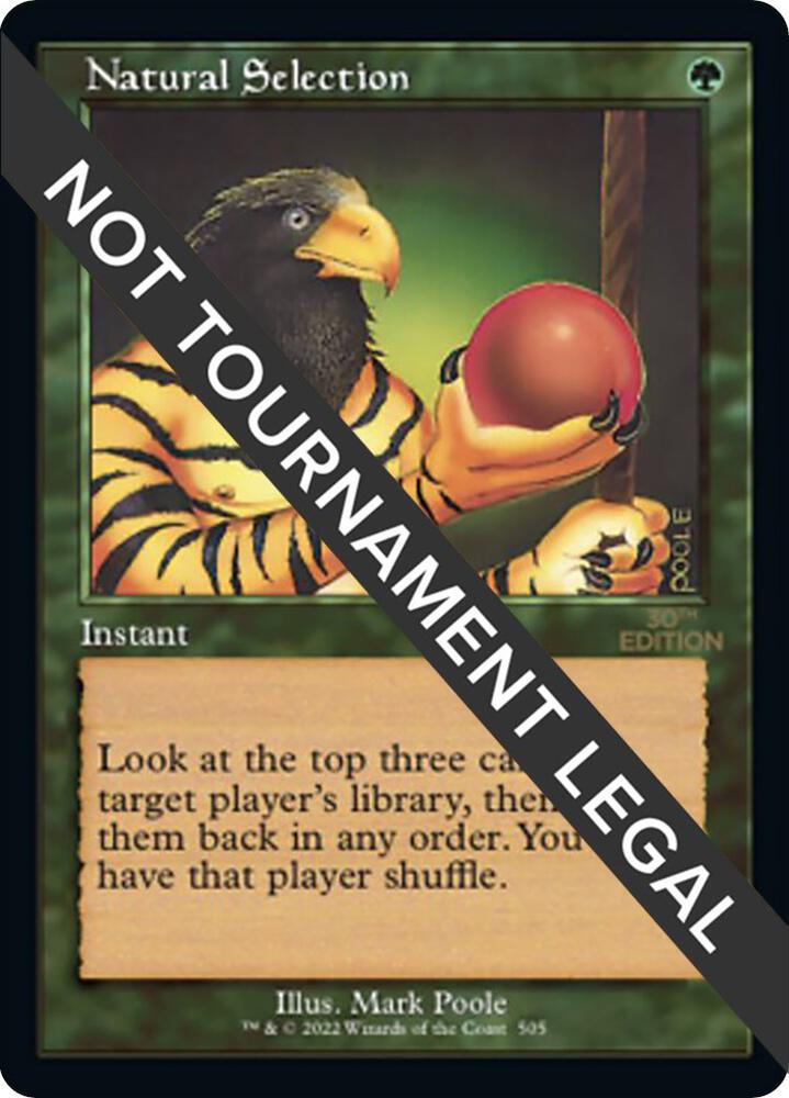 Natural Selection (Retro) [30th Anniversary Edition]