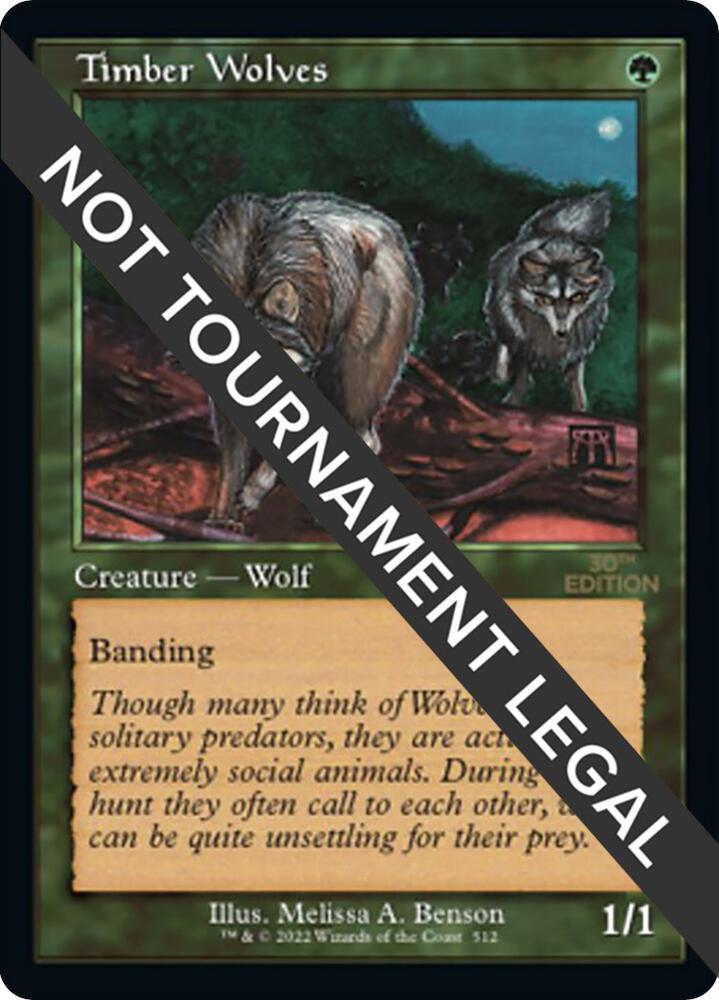 Timber Wolves (Retro) [30th Anniversary Edition]