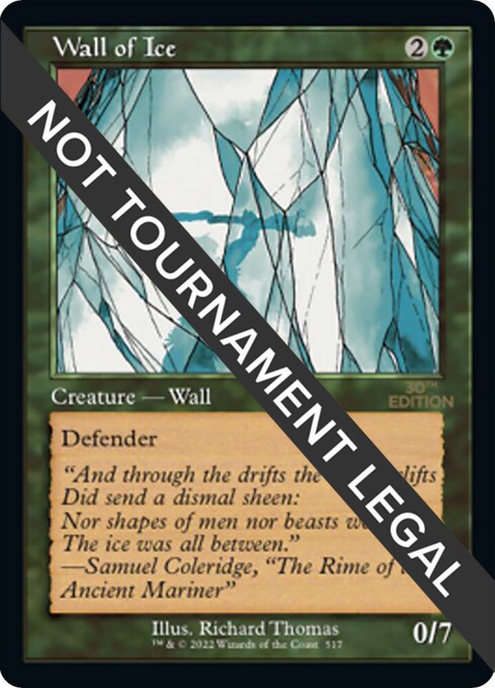 Wall of Ice (Retro) [30th Anniversary Edition]