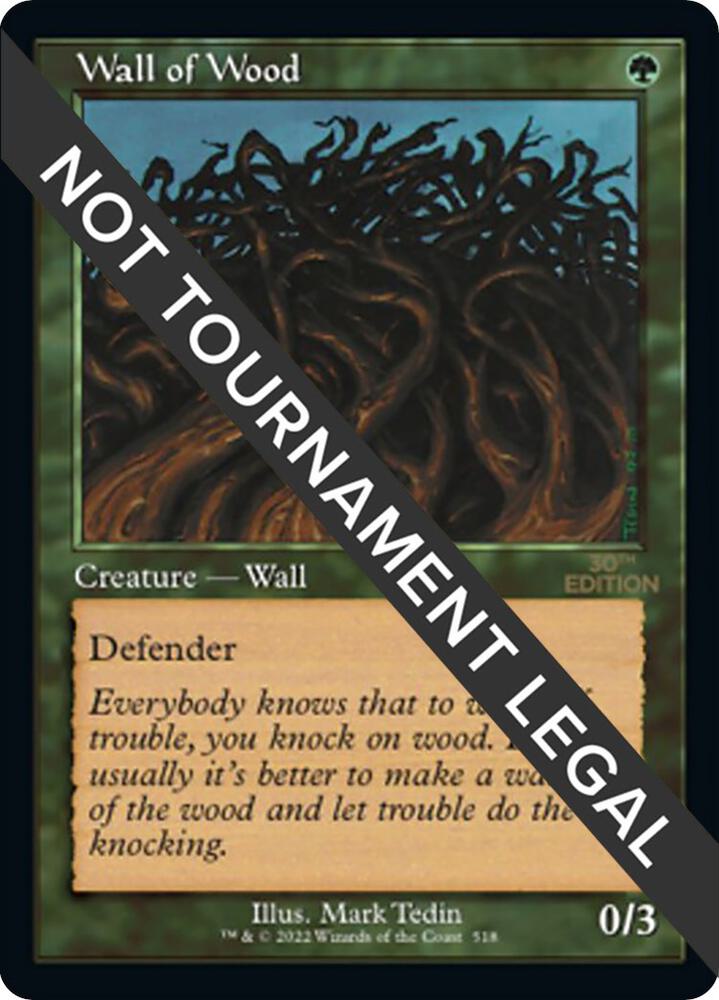 Wall of Wood (Retro) [30th Anniversary Edition]
