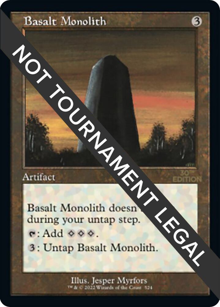 Basalt Monolith (Retro) [30th Anniversary Edition]