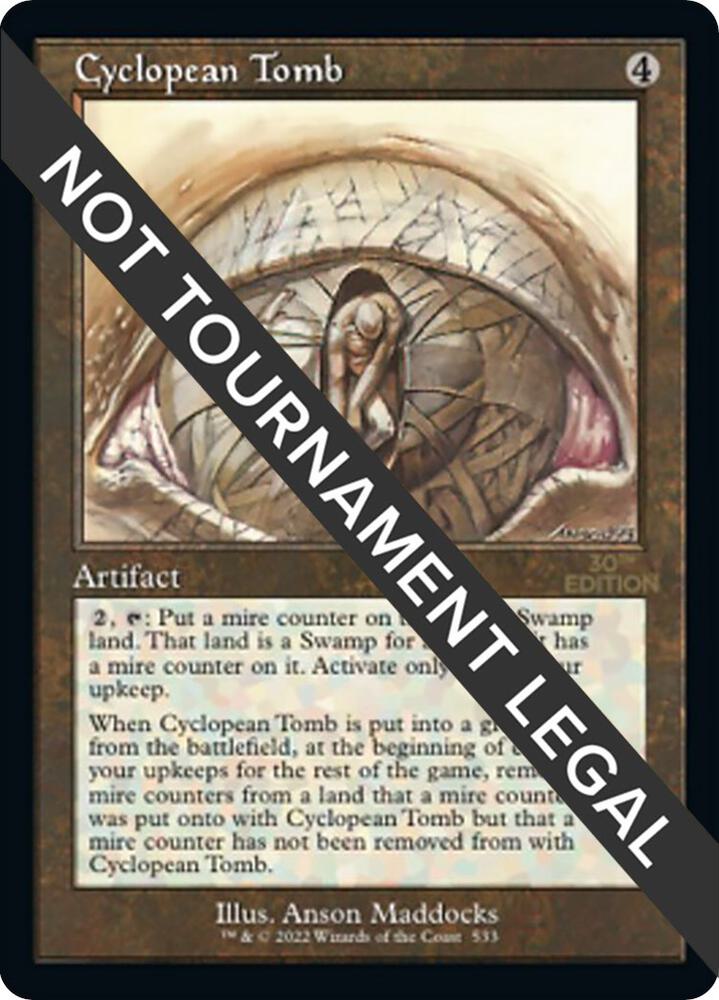 Cyclopean Tomb (Retro) [30th Anniversary Edition]