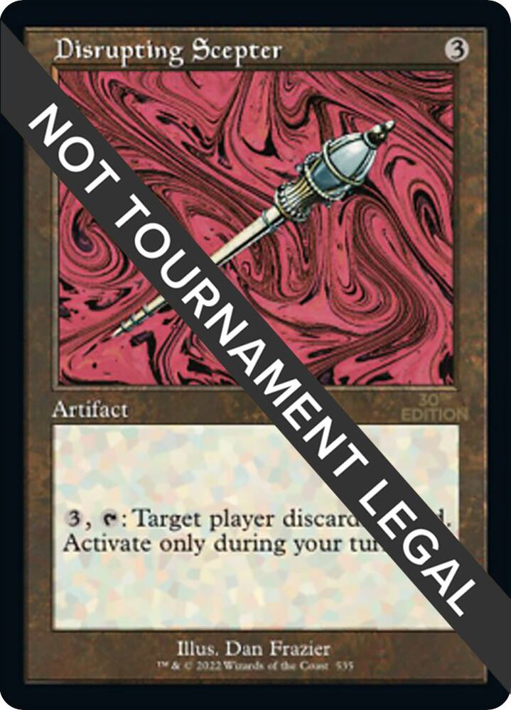 Disrupting Scepter (Retro) [30th Anniversary Edition]