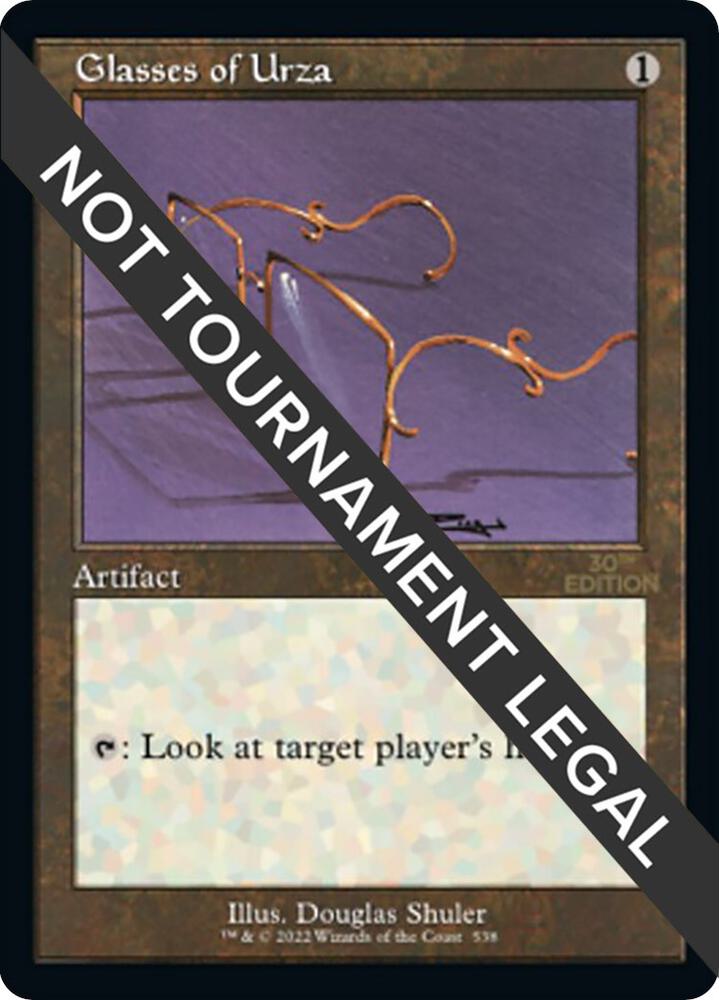 Glasses of Urza (Retro) [30th Anniversary Edition]