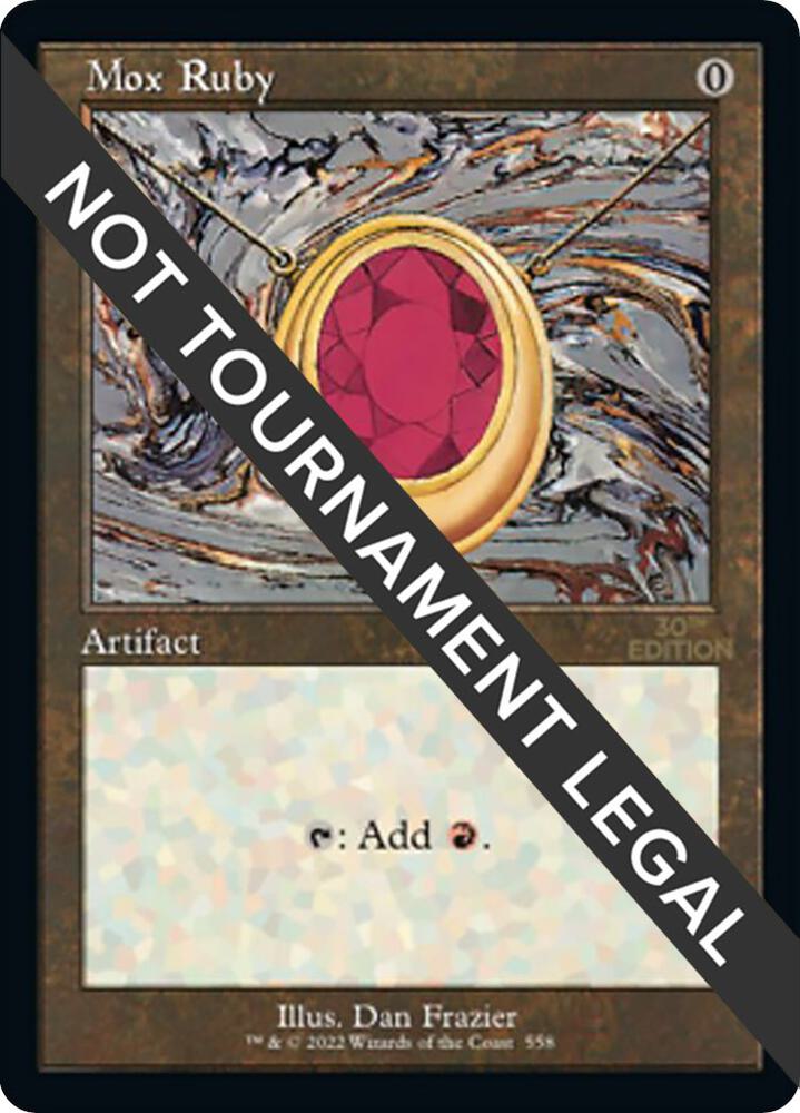Mox Ruby (Retro) [30th Anniversary Edition]