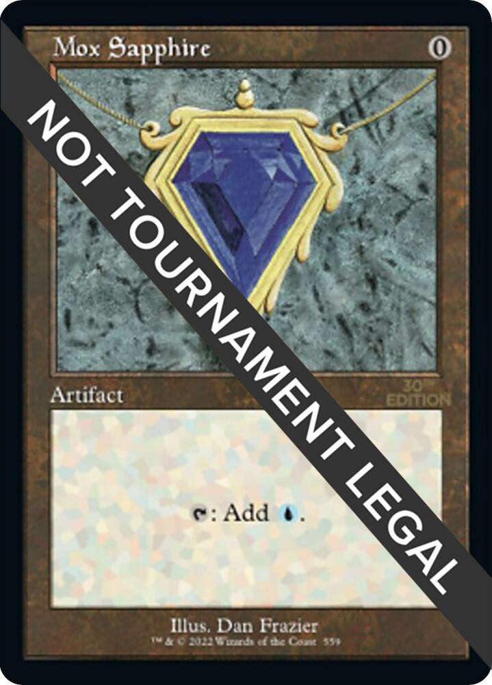 Mox Sapphire (Retro) [30th Anniversary Edition]