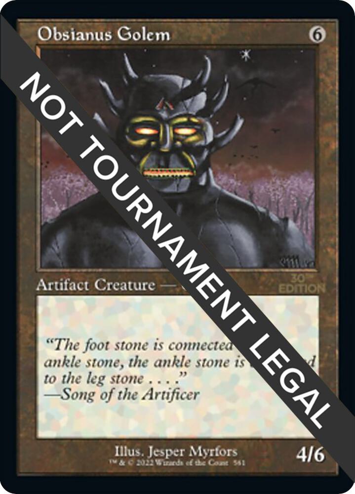 Obsianus Golem (Retro) [30th Anniversary Edition]