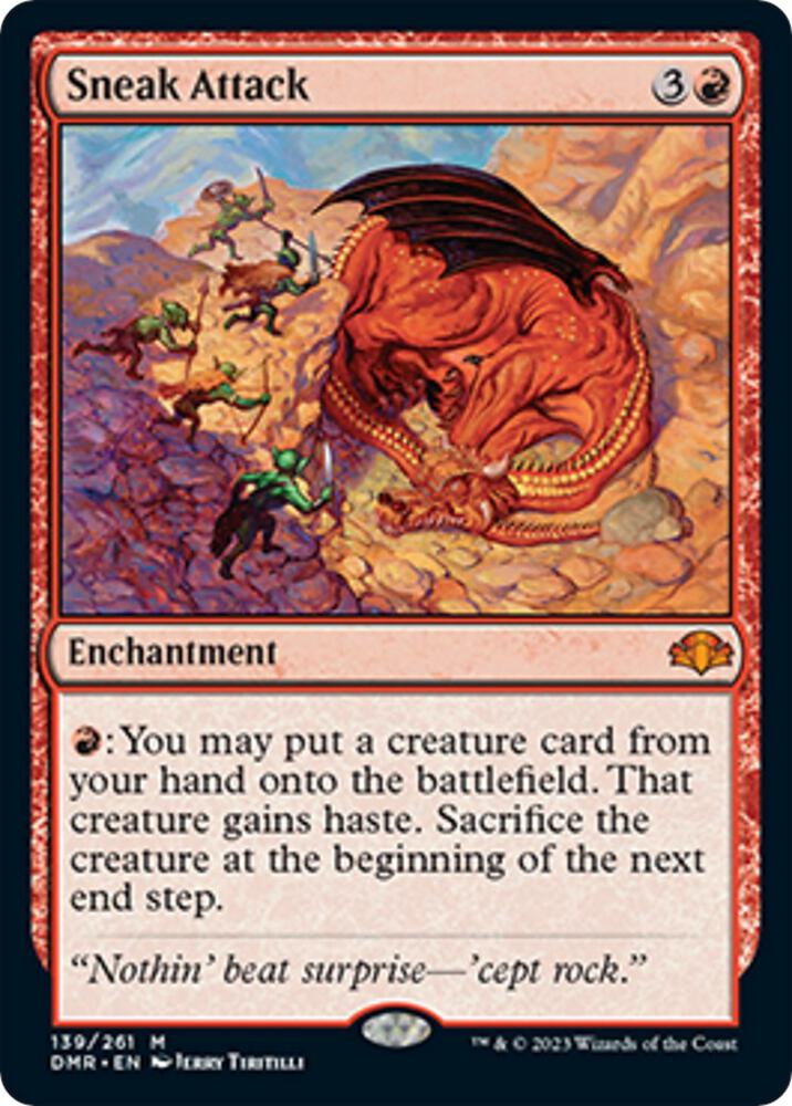 Sneak Attack [Dominaria Remastered]
