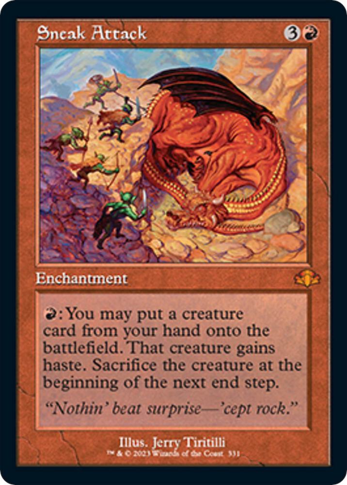Sneak Attack (Retro) [Dominaria Remastered]