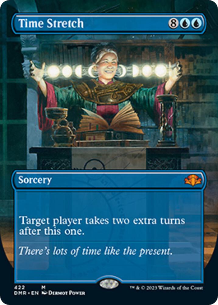 Time Stretch (Borderless Alternate Art) [Dominaria Remastered]