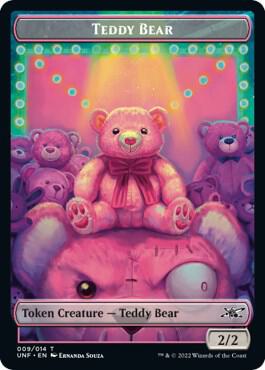 Teddy Bear // Storm Crow Double-Sided Token [Unfinity Tokens]