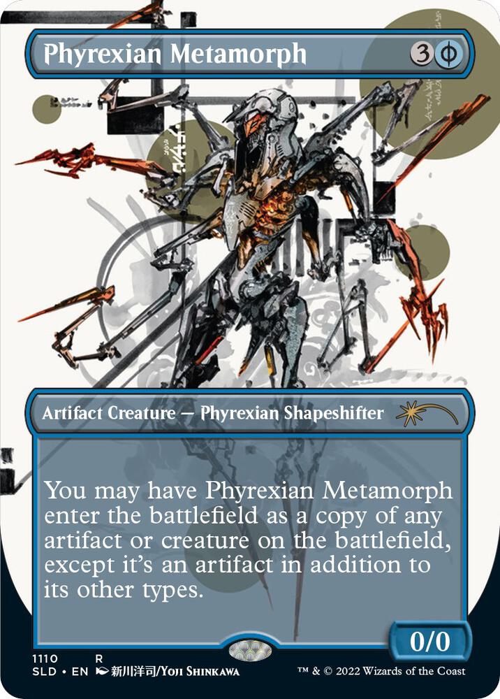 Phyrexian Metamorph (Borderless) [Secret Lair Drop Series]