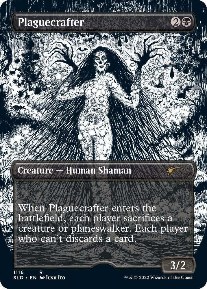 Plaguecrafter (Japanese Borderless) [Secret Lair Drop Series]