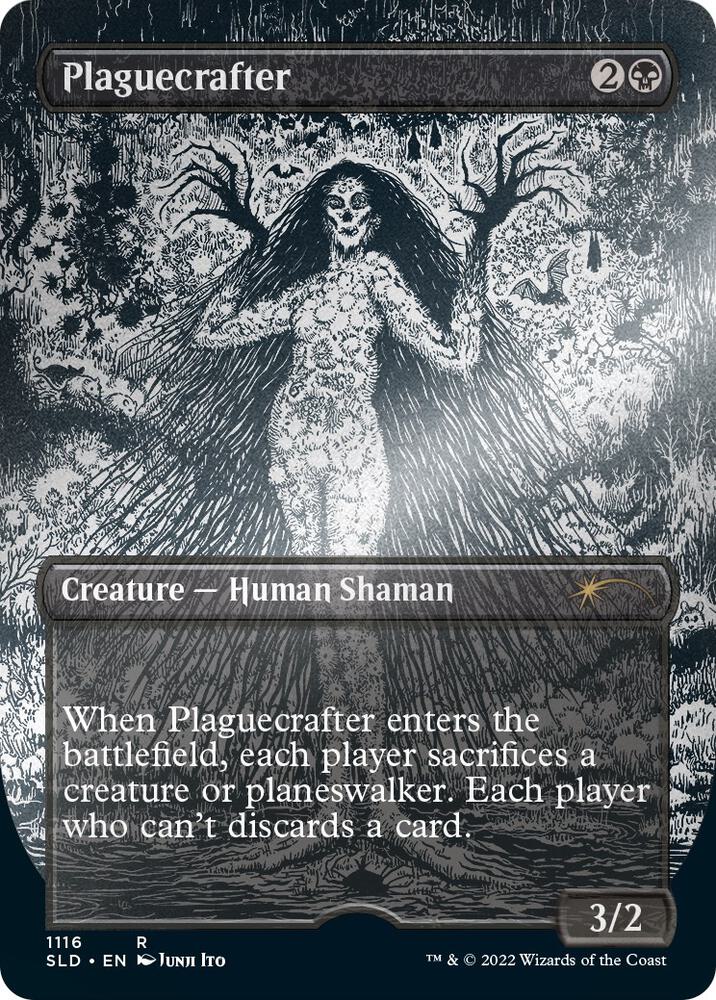Plaguecrafter (Borderless Etched Foil) [Secret Lair Drop Series]