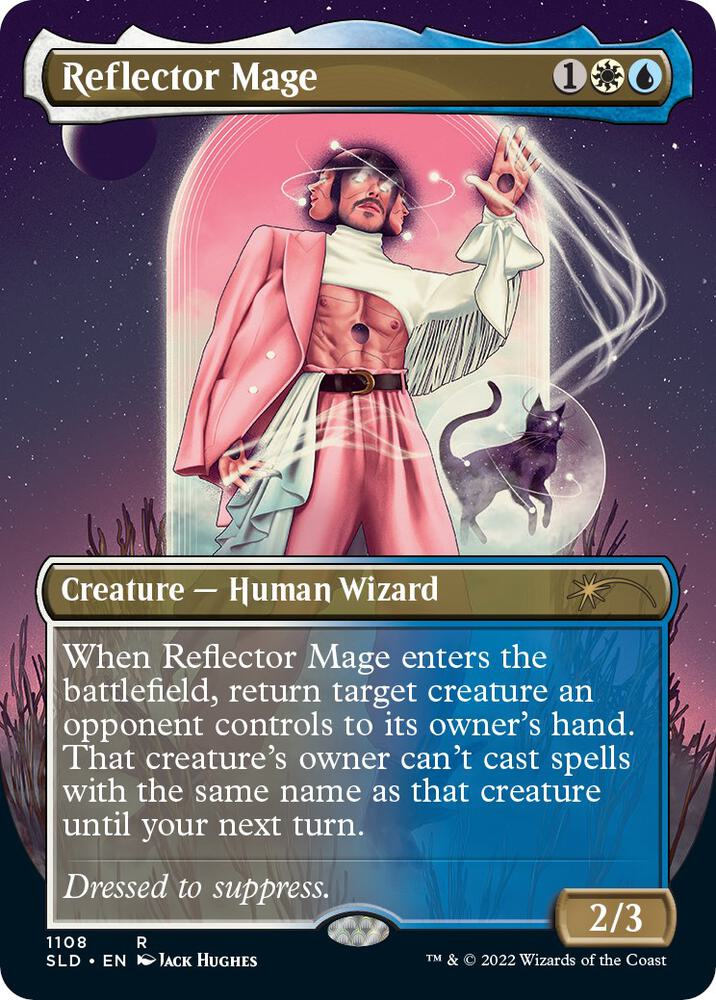 Reflector Mage (Borderless) [Secret Lair Drop Series]