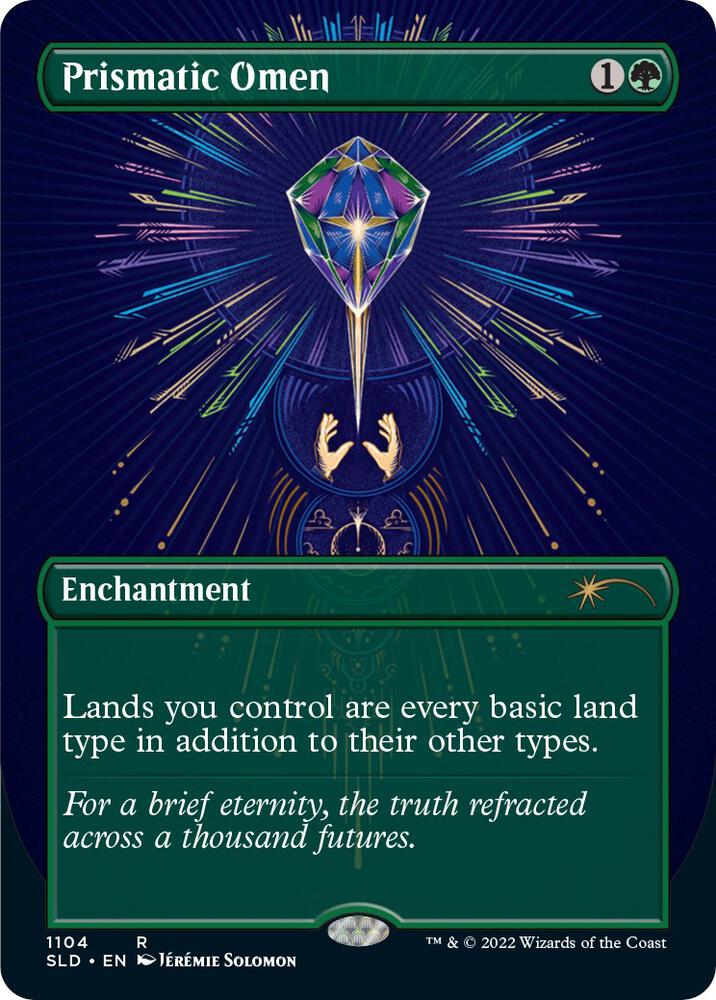Prismatic Omen (Borderless) [Secret Lair Drop Series]