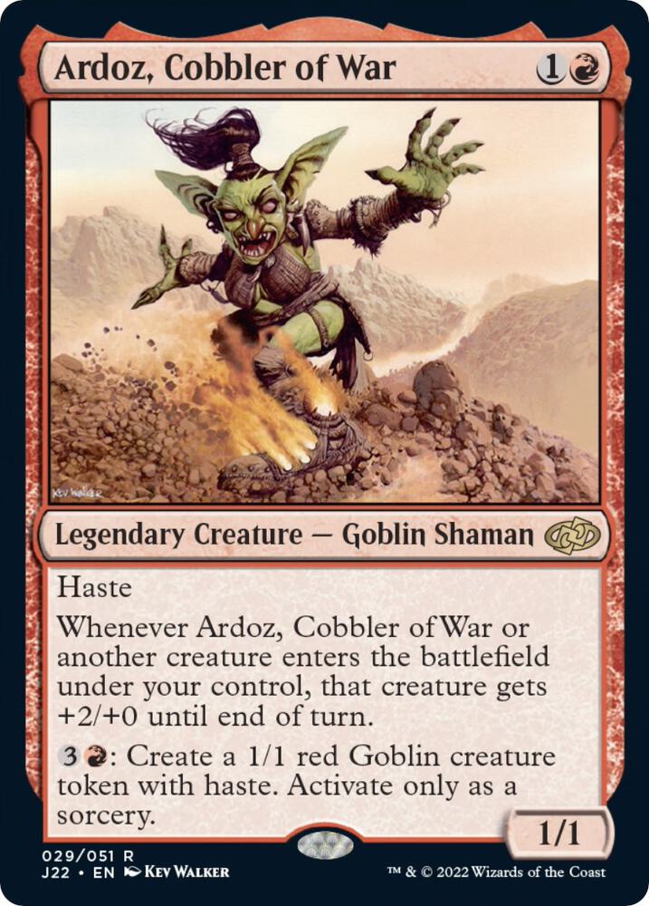 Ardoz, Cobbler of War [Jumpstart 2022]