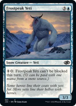 Frostpeak Yeti [Jumpstart 2022]