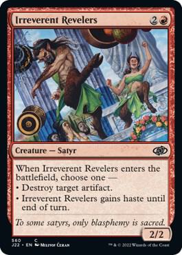 Irreverent Revelers [Jumpstart 2022]