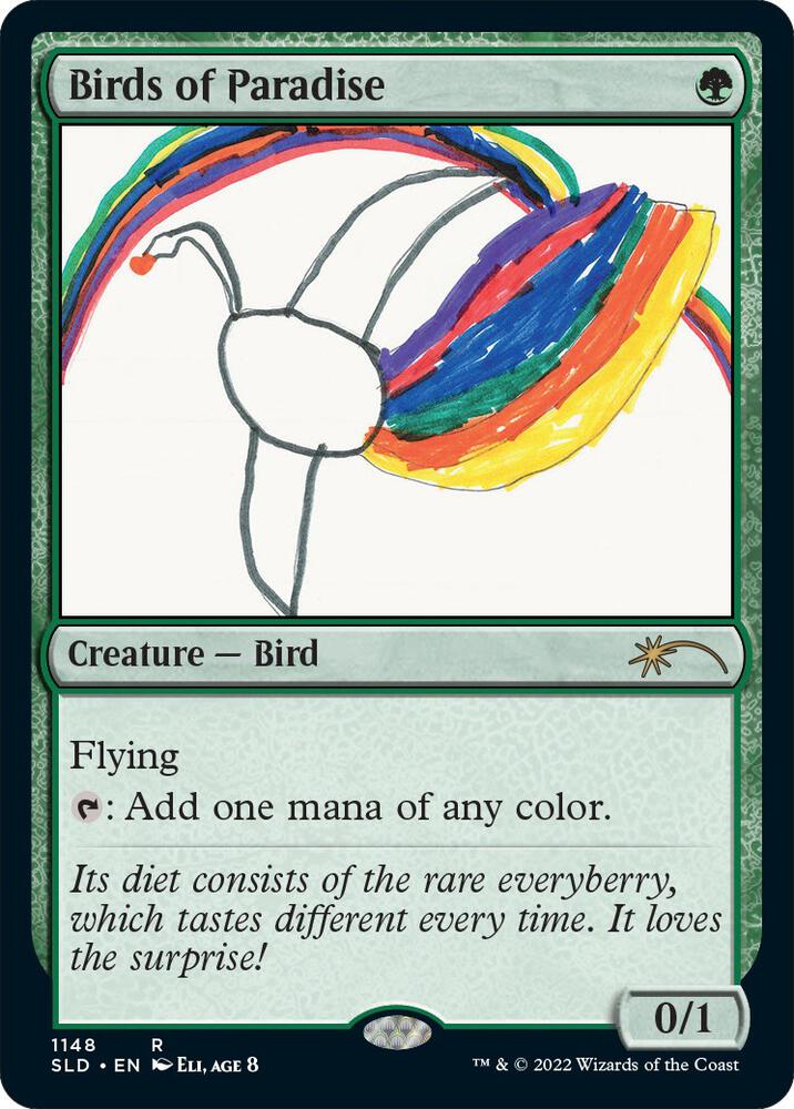 Birds of Paradise (1148) [Secret Lair Drop Series]