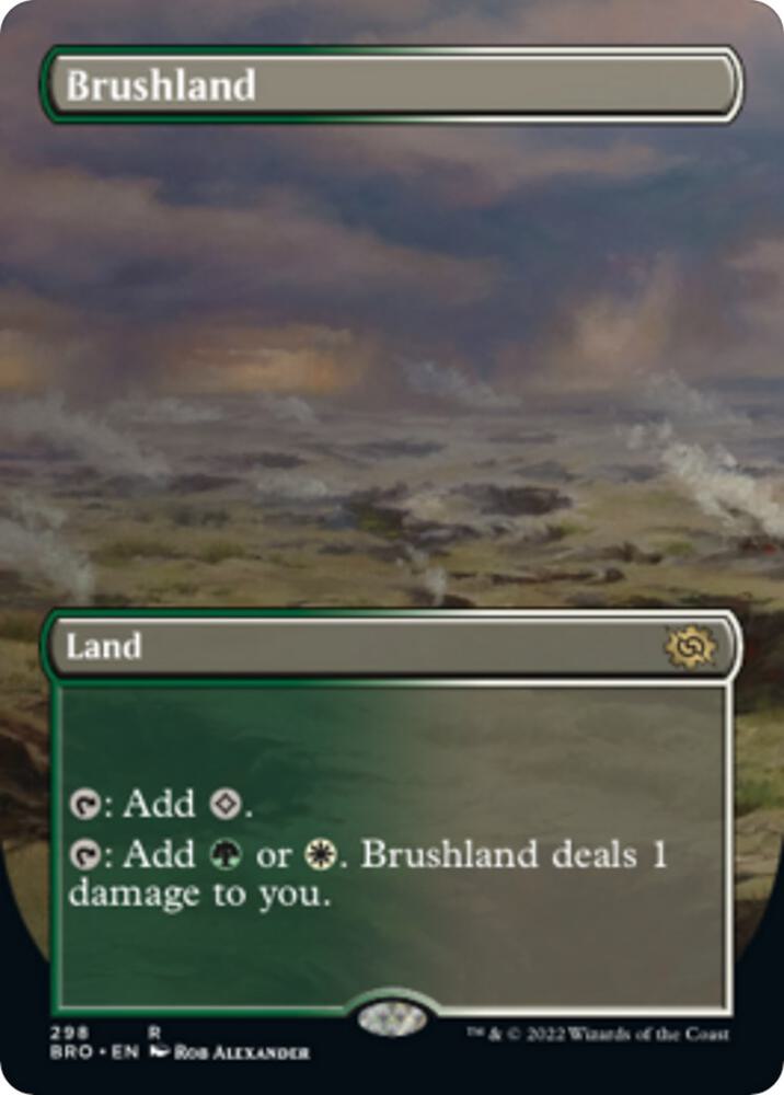 Brushland (Borderless Alternate Art) [The Brothers' War]