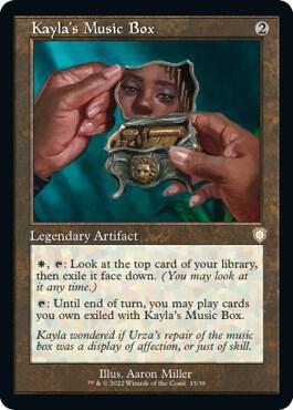 Kayla's Music Box (Retro) [The Brothers' War Commander]