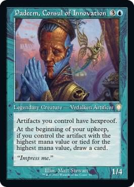 Padeem, Consul of Innovation (Retro) [The Brothers' War Commander]