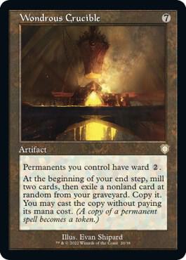 Wondrous Crucible (Retro) [The Brothers' War Commander]