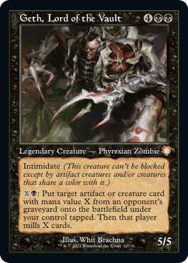 Geth, Lord of the Vault (Retro) [The Brothers' War Commander]