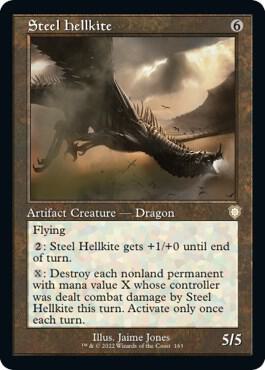 Steel Hellkite (Retro) [The Brothers' War Commander]