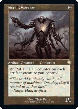Steel Overseer (Retro) [The Brothers' War Commander]
