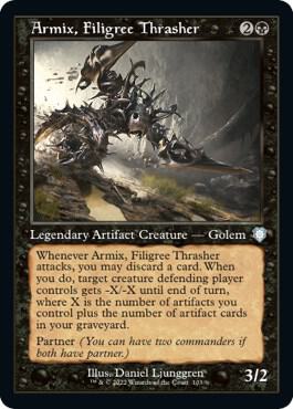 Armix, Filigree Thrasher (Retro) [The Brothers' War Commander]