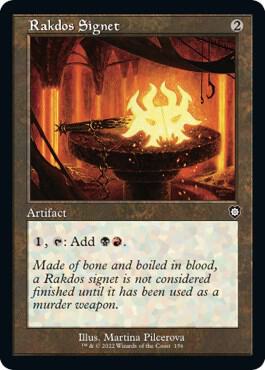 Rakdos Signet (Retro) [The Brothers' War Commander]